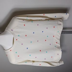 Wildfox Ivory/Cream Hearts Shirt - Medium